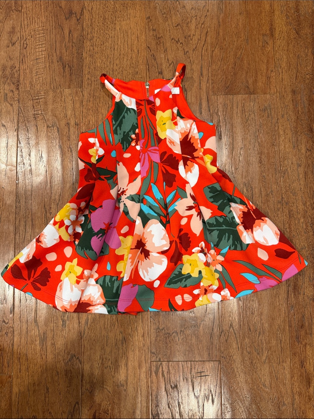 GB girls Red Floral Dress
